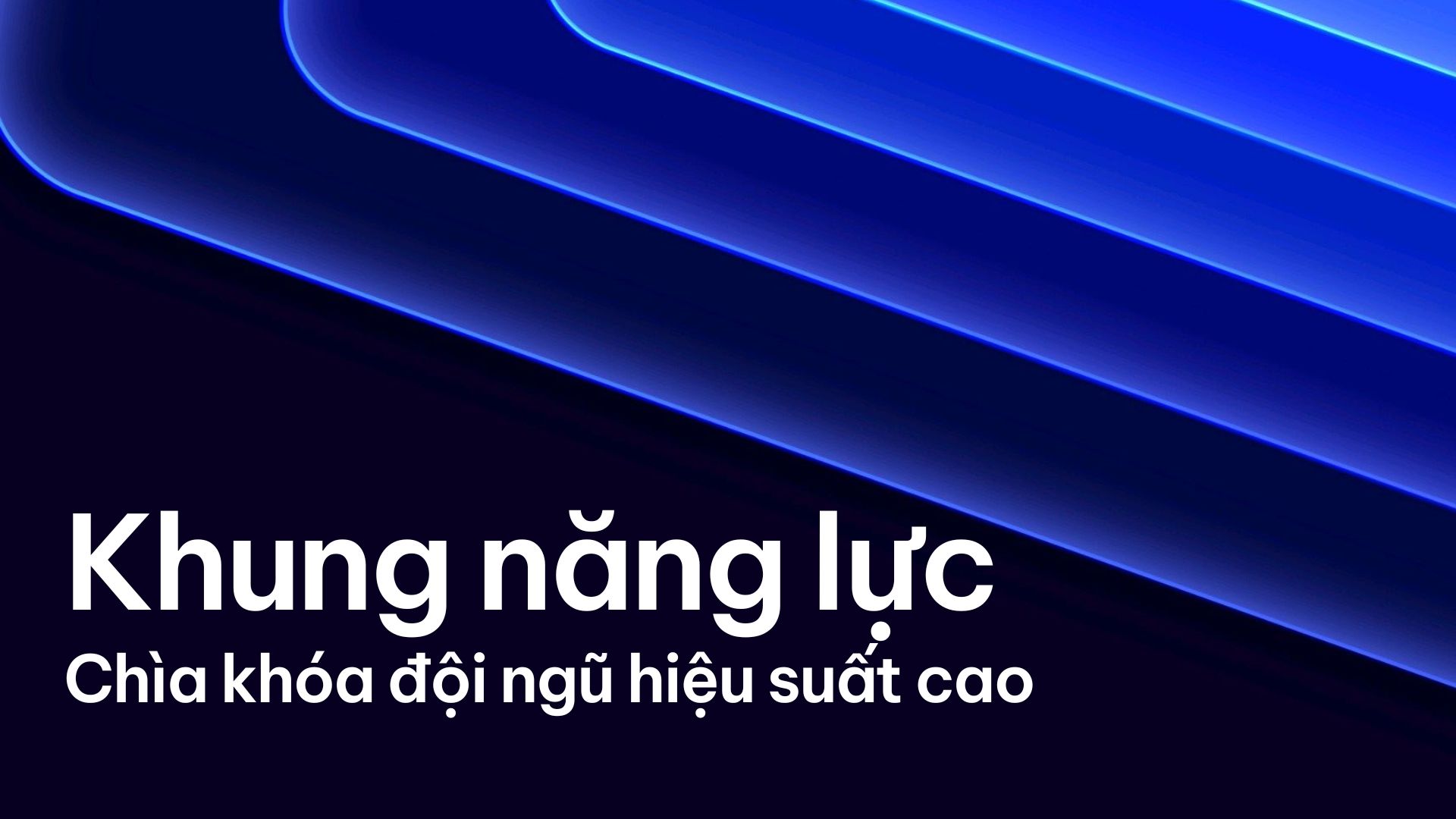 Khung Năng Lực: Chìa khóa xây dựng đội ngũ hiệu suất cao 